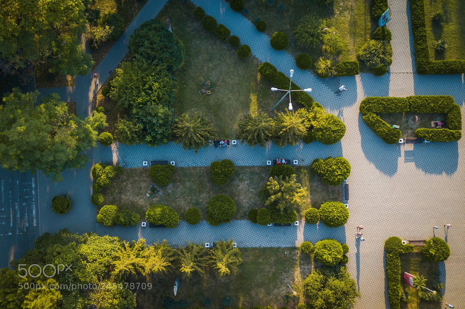 DJI FC220 sample photo. Green gardens of anapa photography