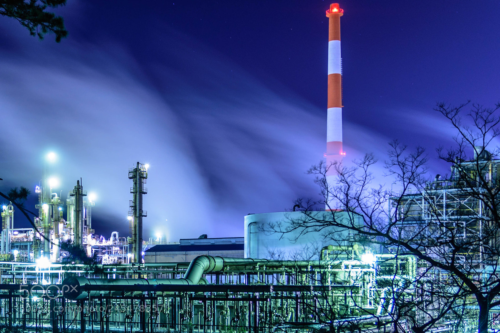 Nikon D5600 sample photo. Fuji  city factory photography