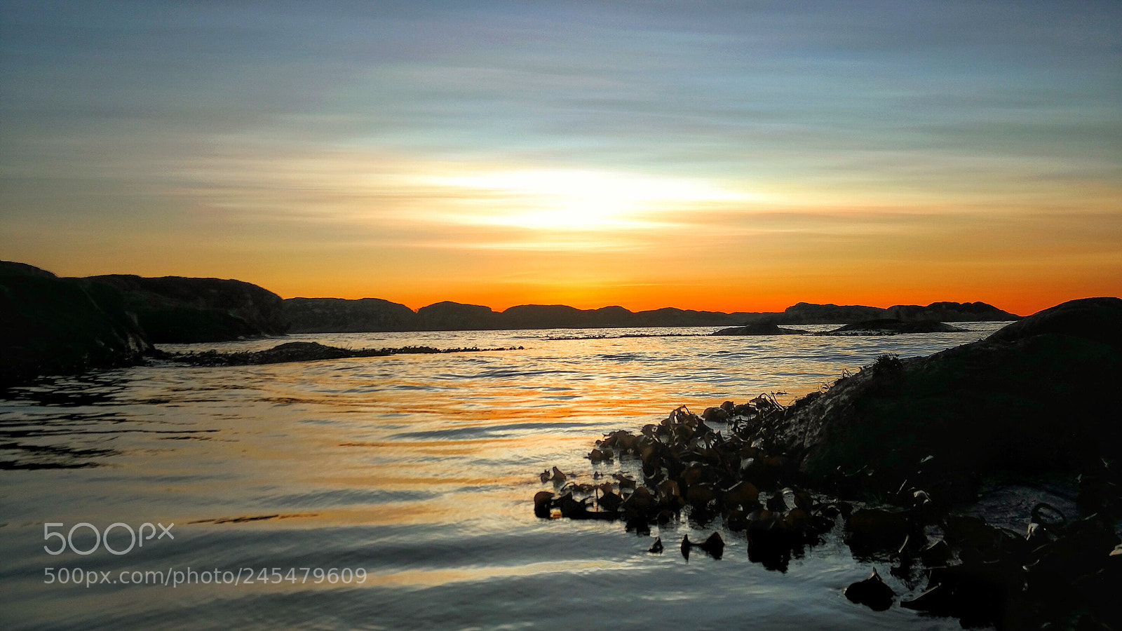 Samsung NX300 sample photo. Afterglow from a kayak photography