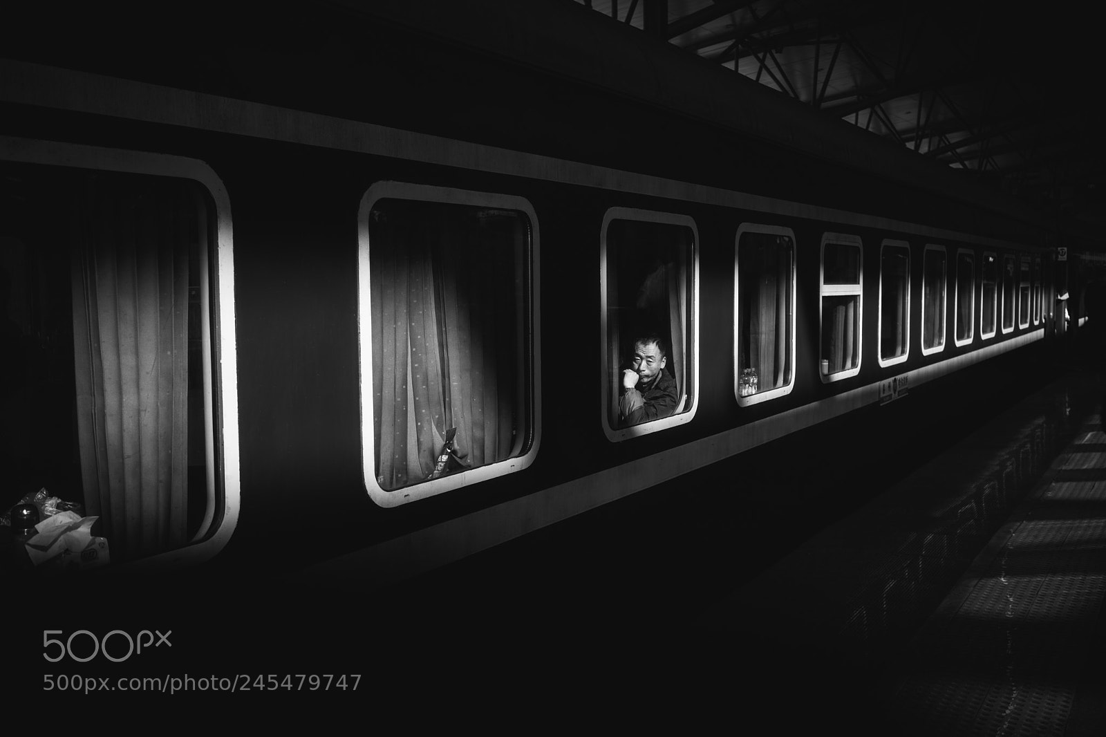 Sony a7 sample photo. Train photography