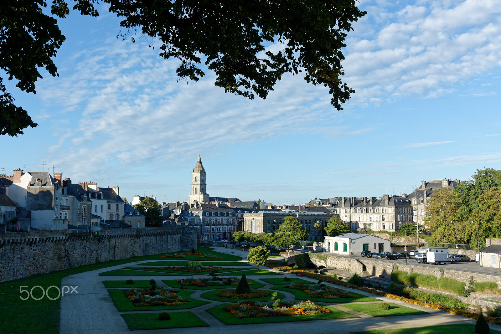 Nikon D7100 sample photo. Vannes, gärten vor der stadtmauer photography