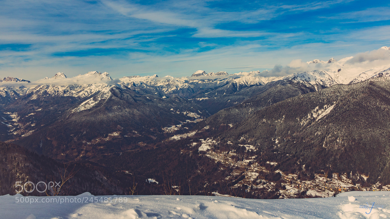 Sony SLT-A68 sample photo. Alps from zoncolan photography