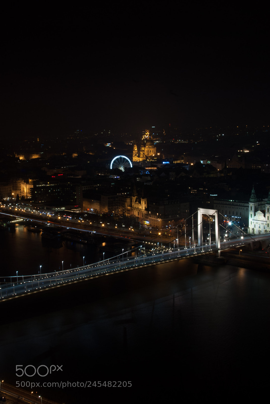 Nikon D200 sample photo. Budapest by night photography