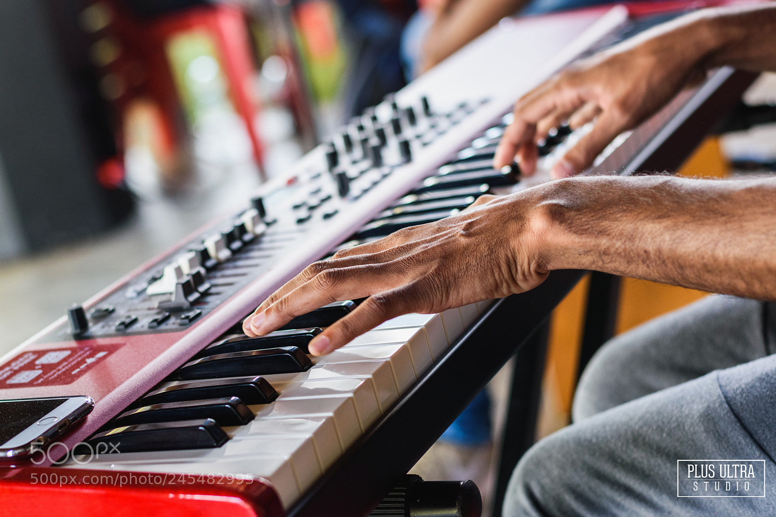Nikon D5500 sample photo. Pianist photography