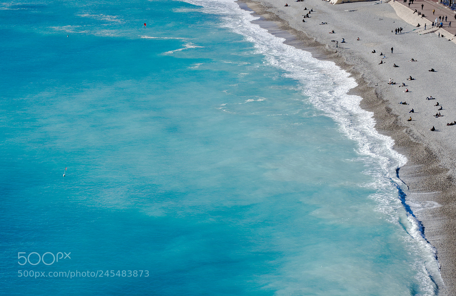 Nikon D3100 sample photo. Blue nice beach photography