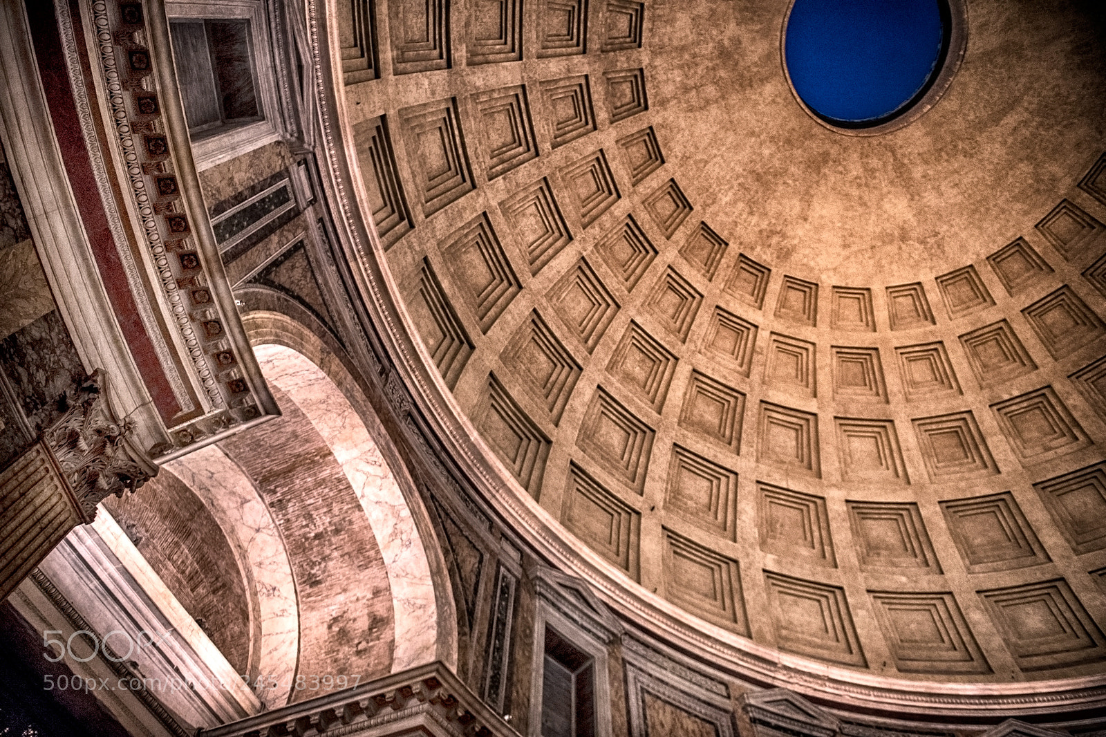 Nikon D5 sample photo. Roman pantheon photography