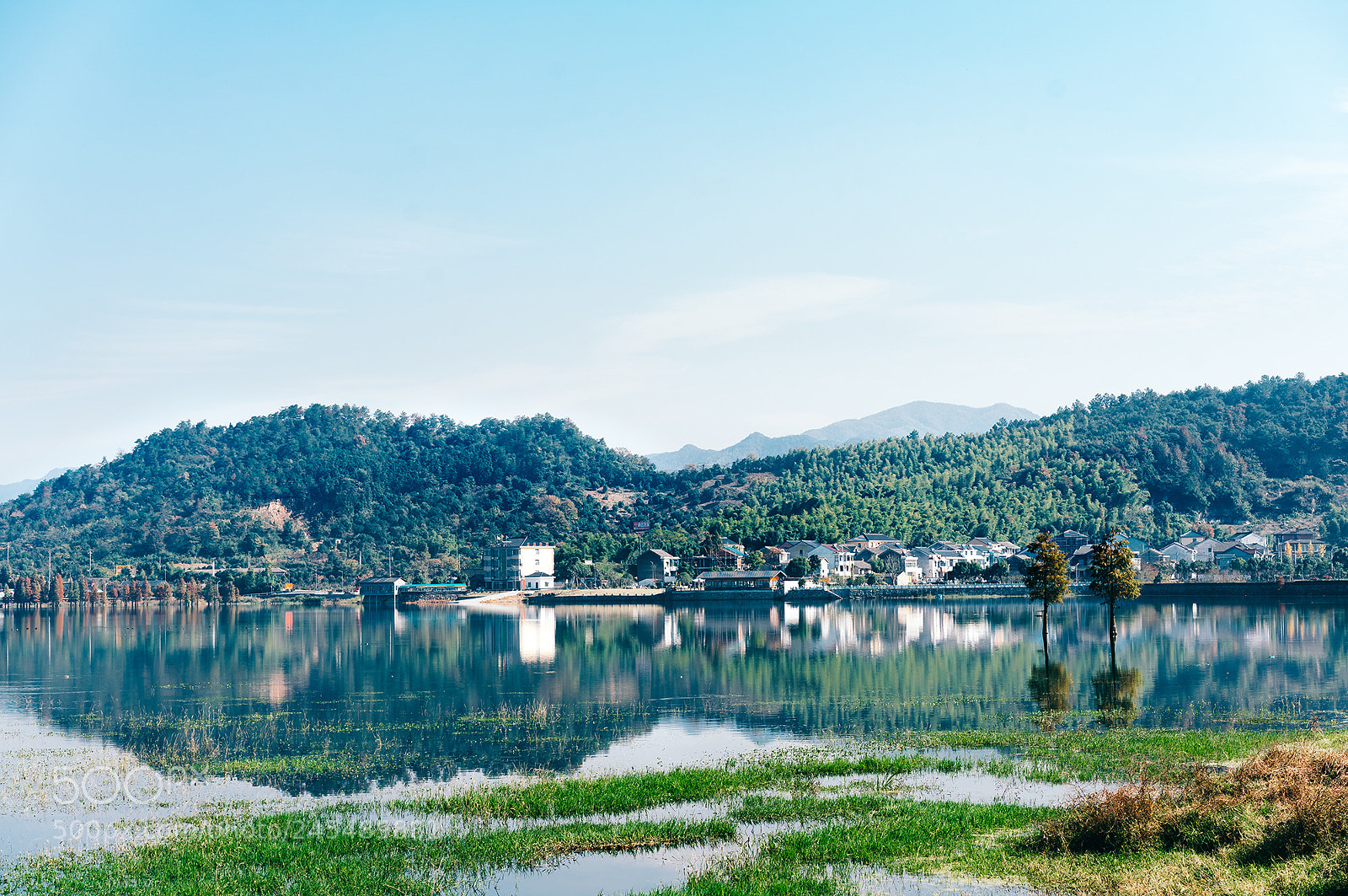 Sony a7R II sample photo. The lake photography