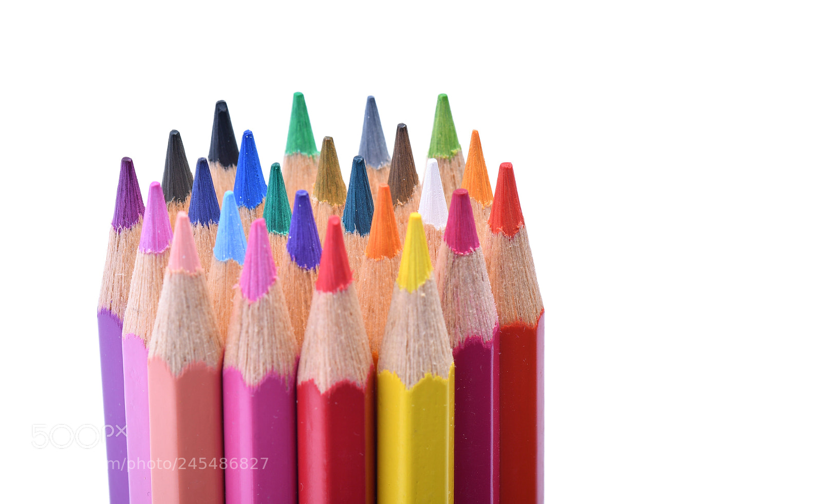 Nikon D500 sample photo. Color crayons photography