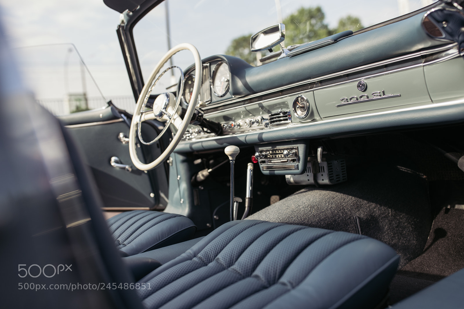 Canon EOS-1D X Mark II sample photo. Mercedes-benz 300sl roadster photography