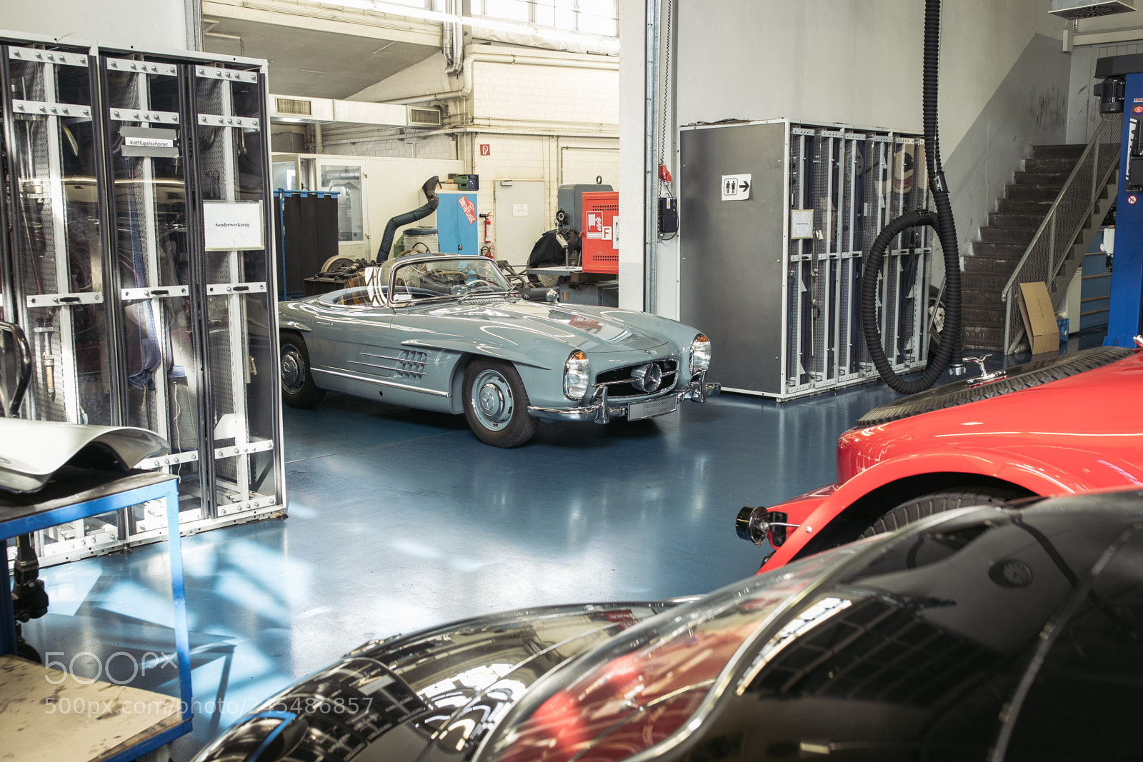 Canon EOS-1D X Mark II sample photo. Mercedes-benz 300sl roadster photography