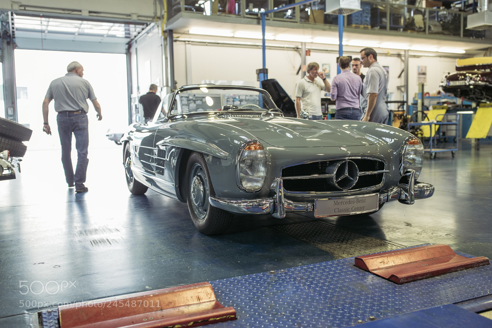 Canon EOS-1D X Mark II sample photo. Mercedes-benz 300sl roadster photography