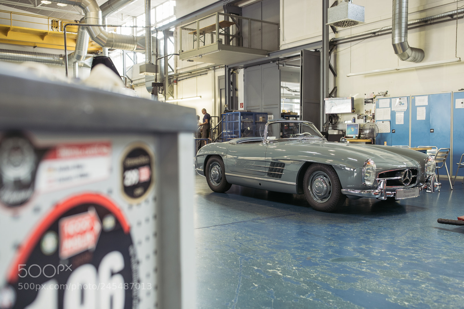 Canon EOS-1D X Mark II sample photo. Mercedes-benz 300sl roadster photography