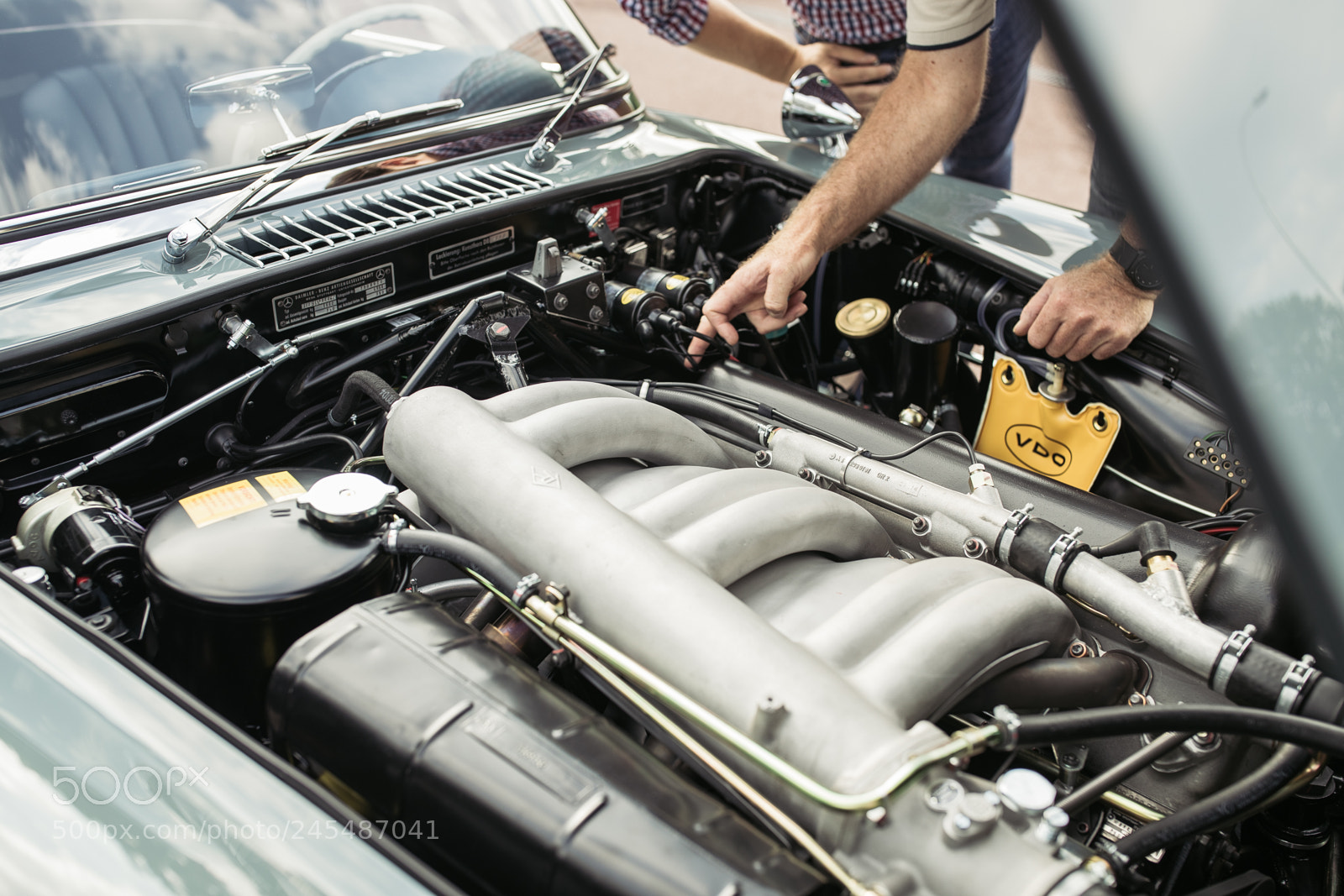 Canon EOS-1D X Mark II sample photo. Mercedes-benz 300sl roadster photography