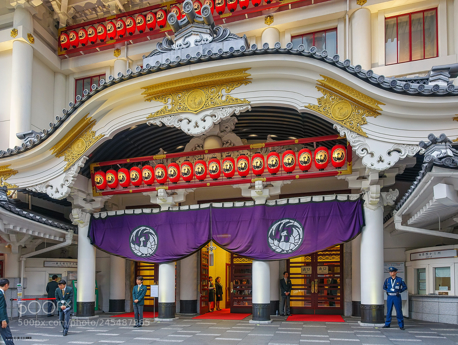 Sony Cyber-shot DSC-RX100 III sample photo. Kabuki-za theater, tokyo photography