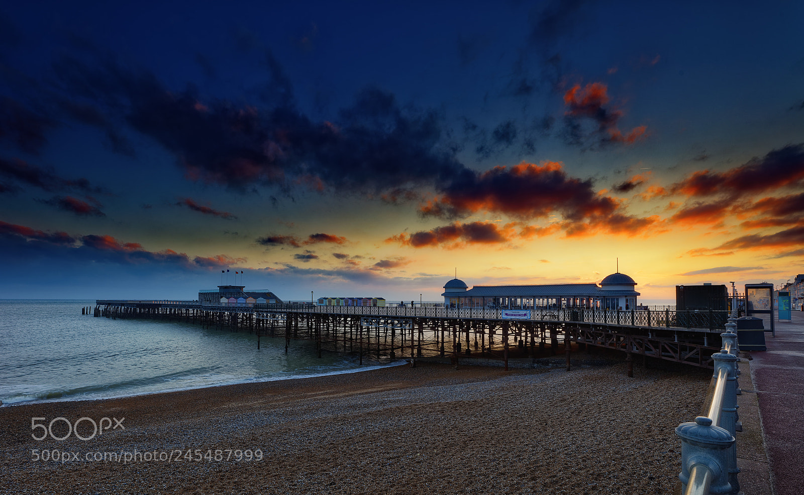 Canon EOS 5DS sample photo. Hastings sunset photography