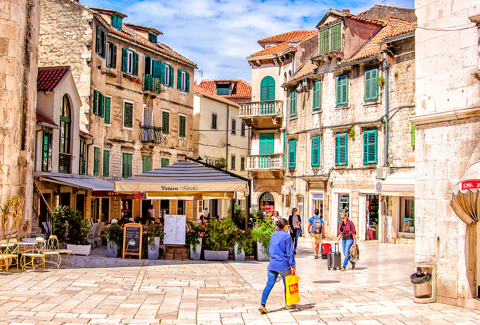 Nikon D90 sample photo. Split, croatia photography