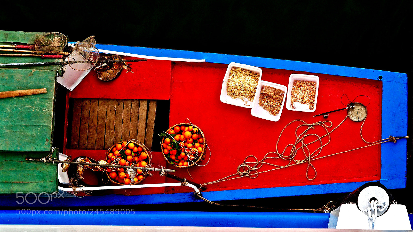 Olympus OM-D E-M5 sample photo. Floating market stall, yangtze photography