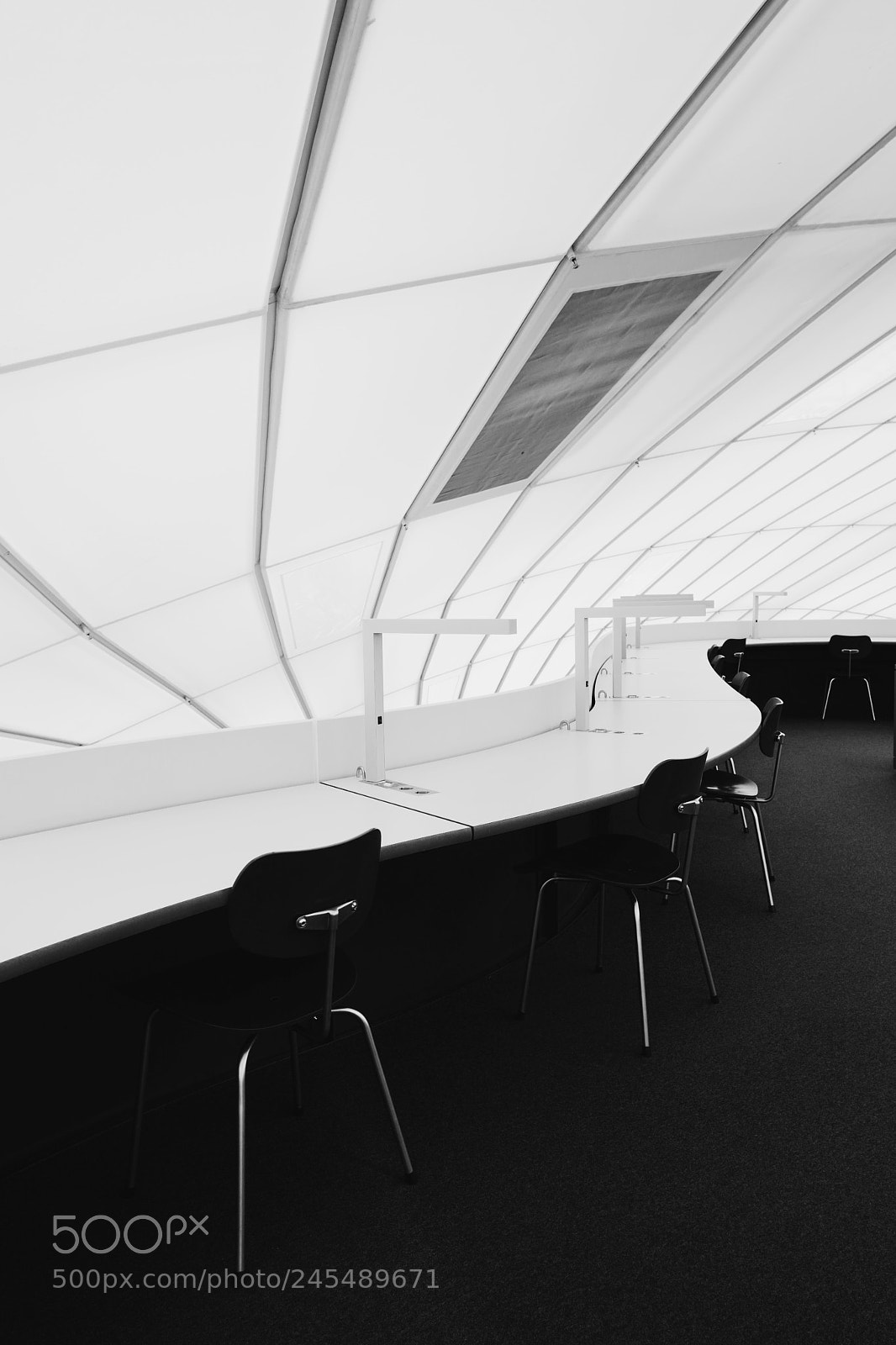 Leica Q (Typ 116) sample photo. Black chairs photography