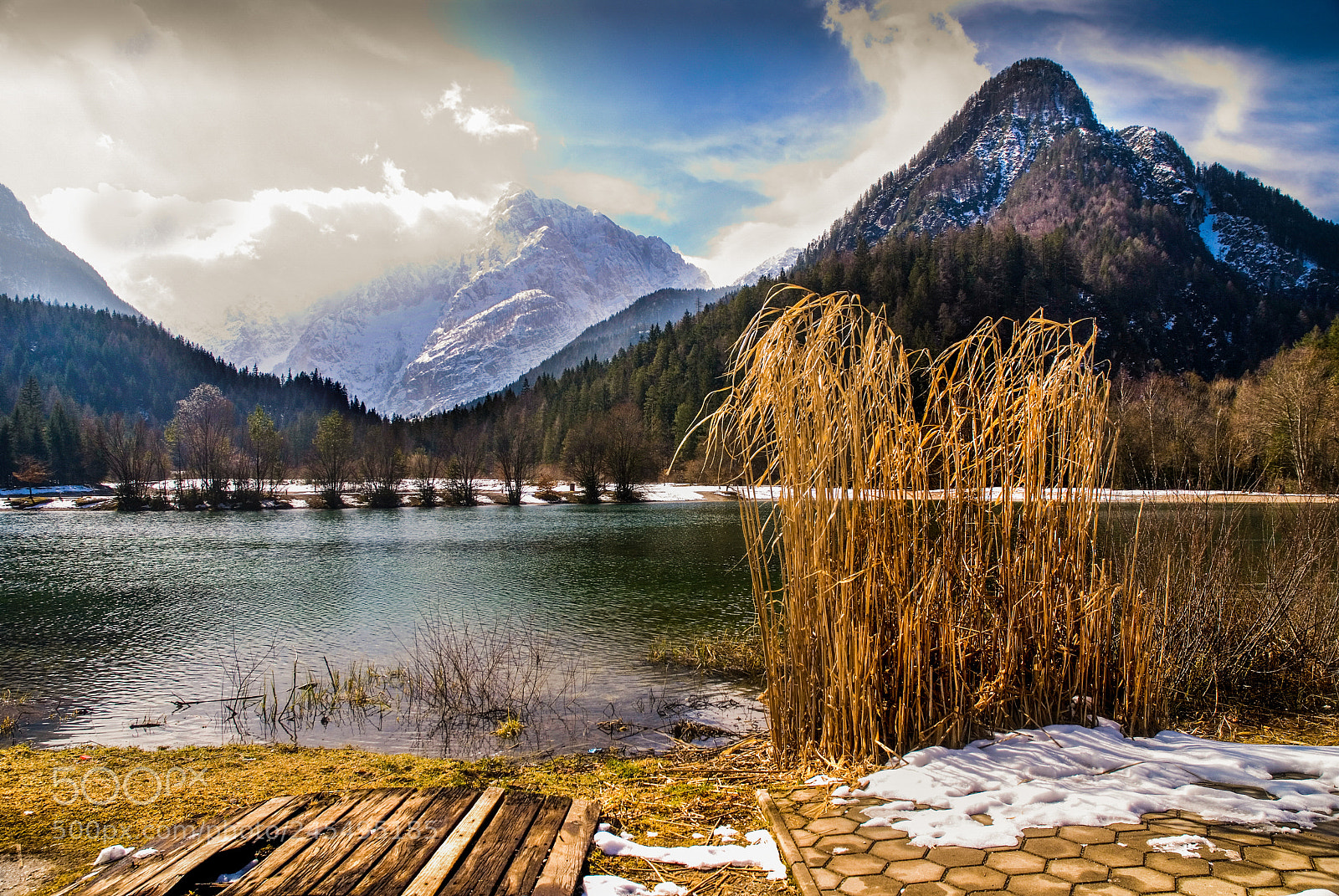 Nikon D80 sample photo. Autumn lake photography