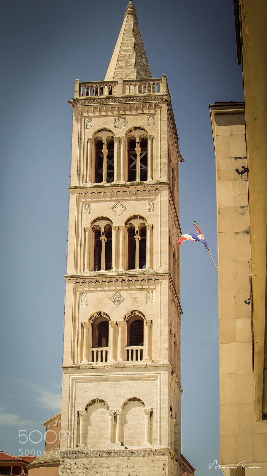 Pentax K10D sample photo. Tower photography