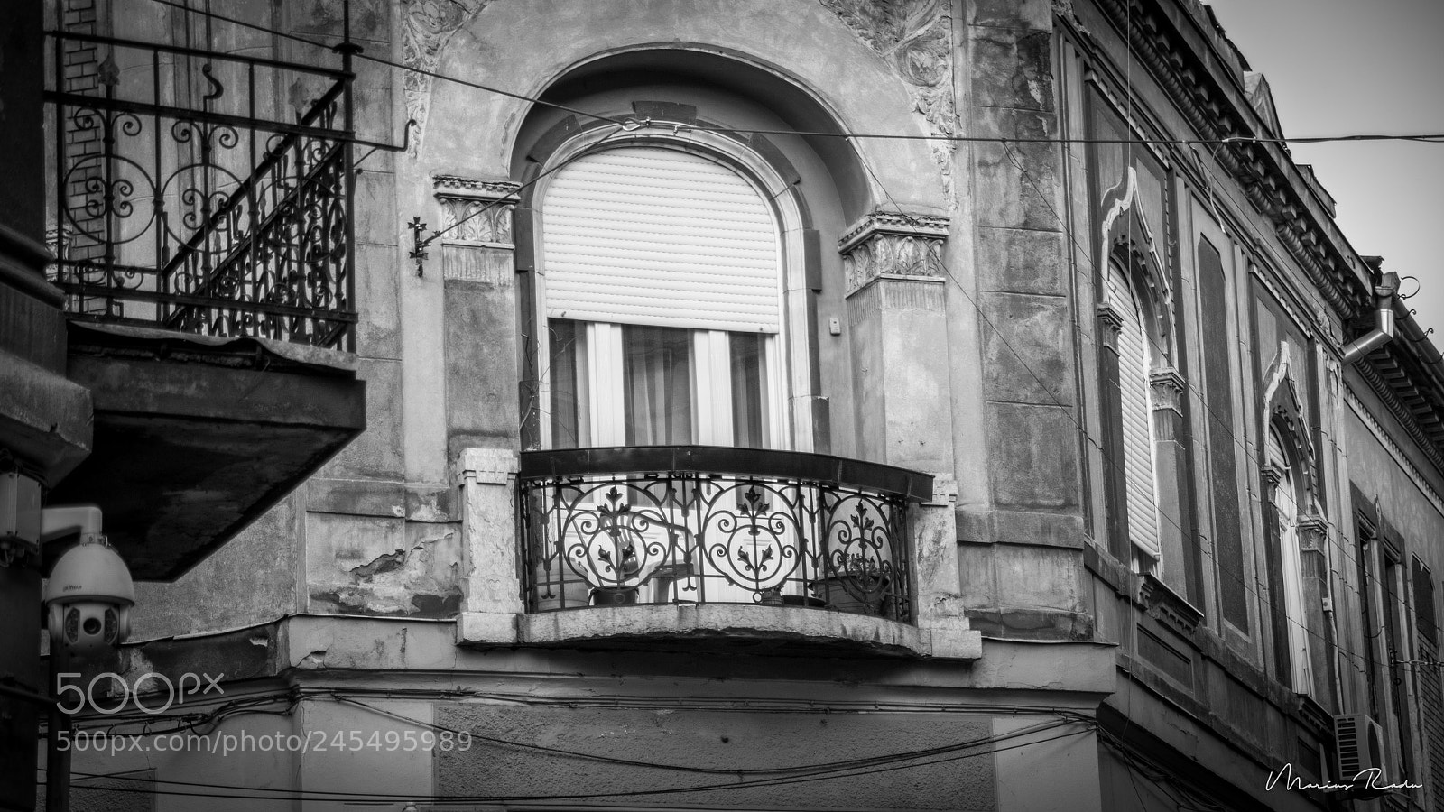 Pentax K-5 sample photo. Iron balcony photography