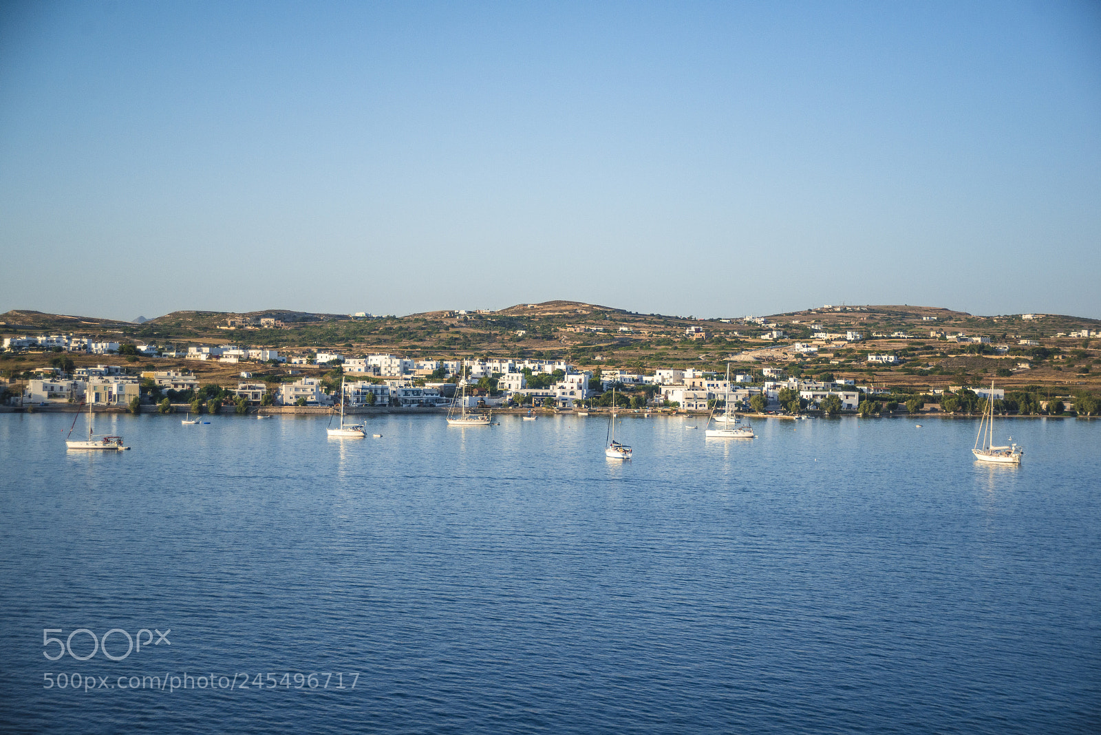 Nikon D800 sample photo. Milos at sunset, greece photography