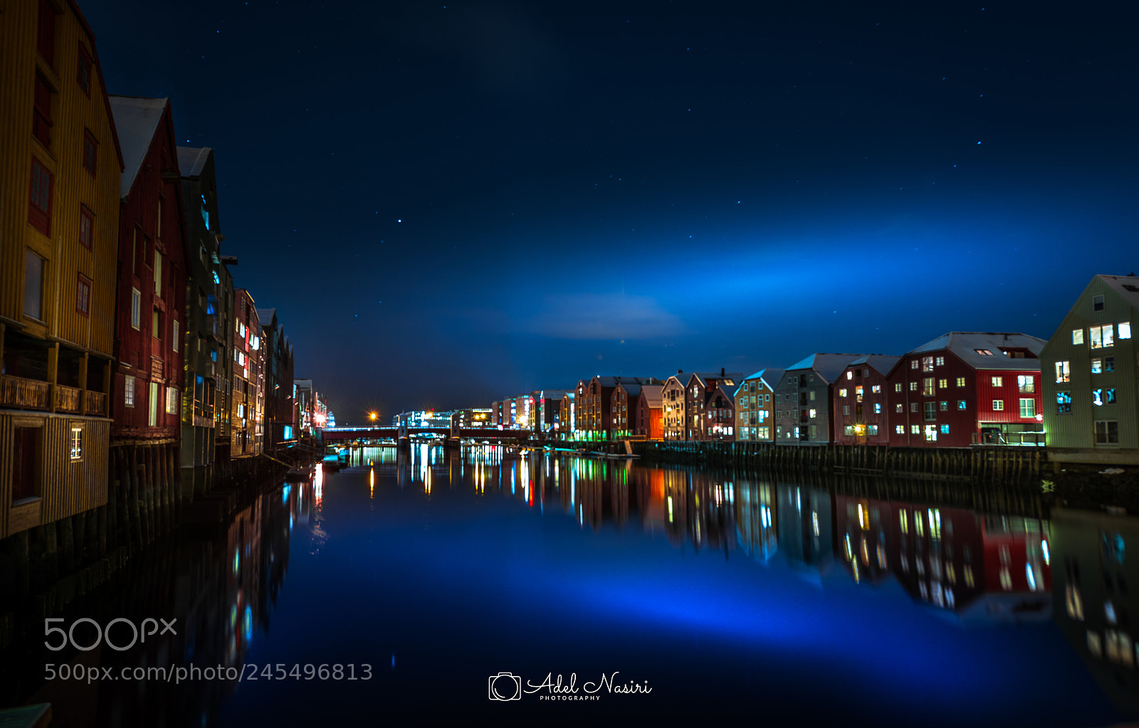 Nikon D800 sample photo. Hill bridge in blue photography