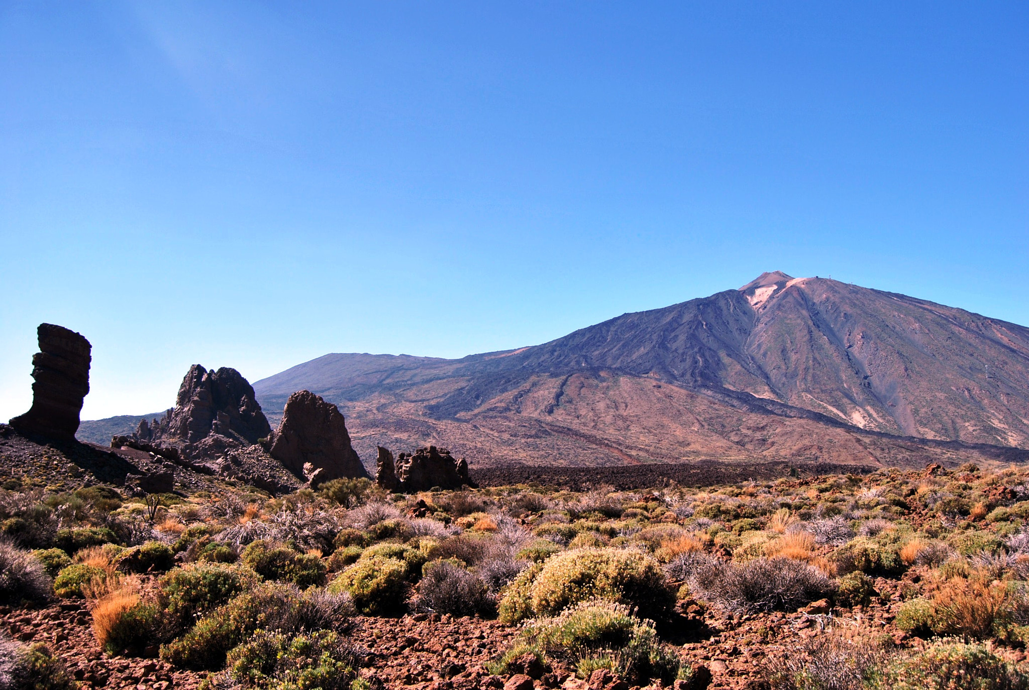 Nikon D3000 sample photo. Teide photography