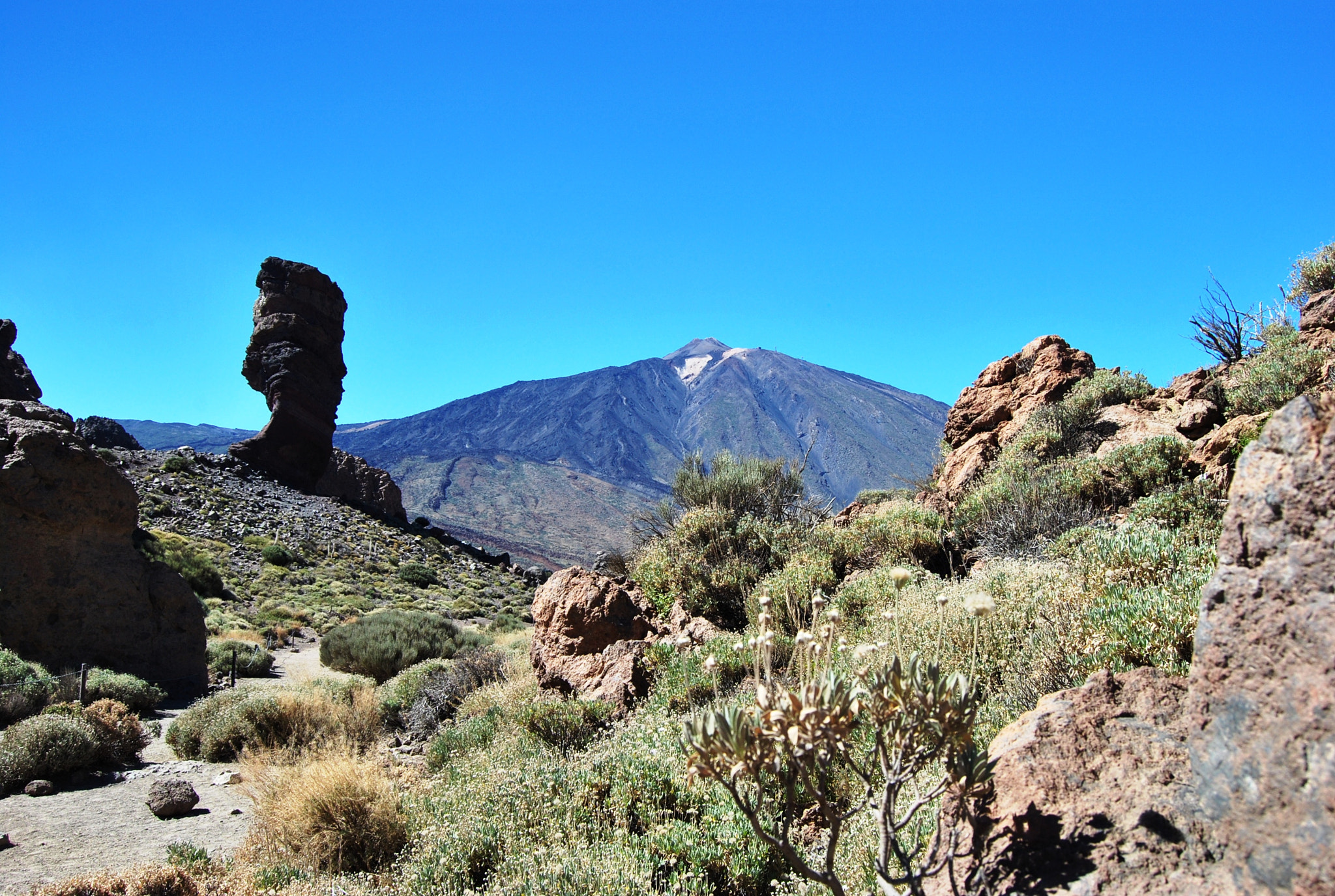 Nikon D3000 sample photo. Teide photography