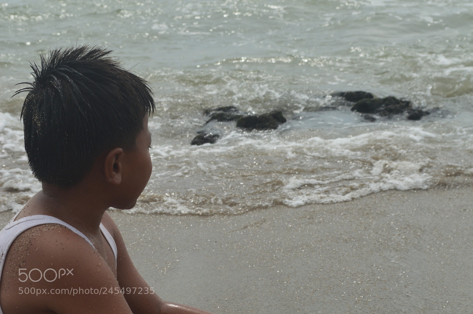 Nikon D3200 sample photo. See the sea photography