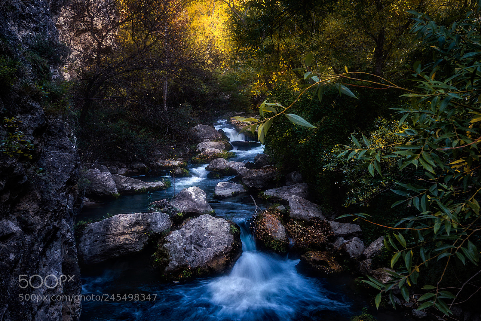 Nikon D800 sample photo. The river castril photography