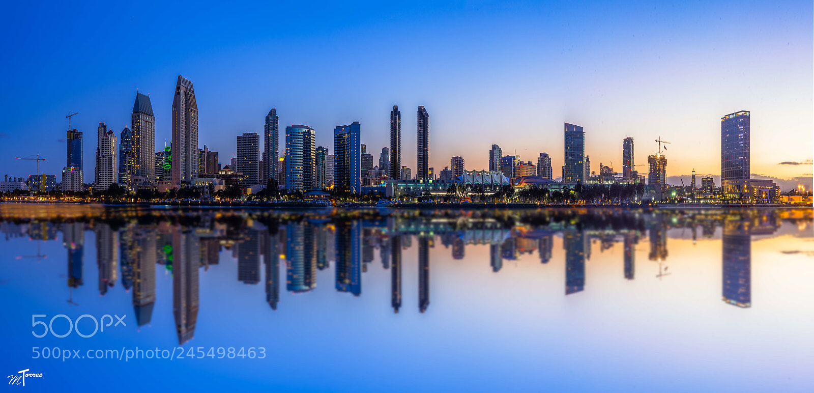 Nikon D7200 sample photo. San diego skyline photography