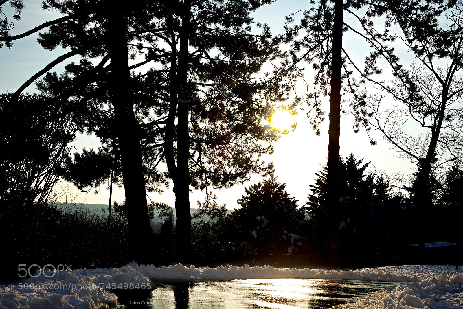 Nikon D800 sample photo. La neige fond, le photography