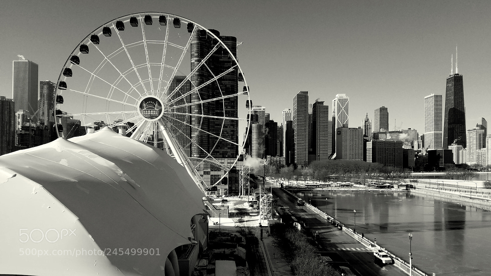 Samsung Galaxy S7 sample photo. Chicago navy pier photography