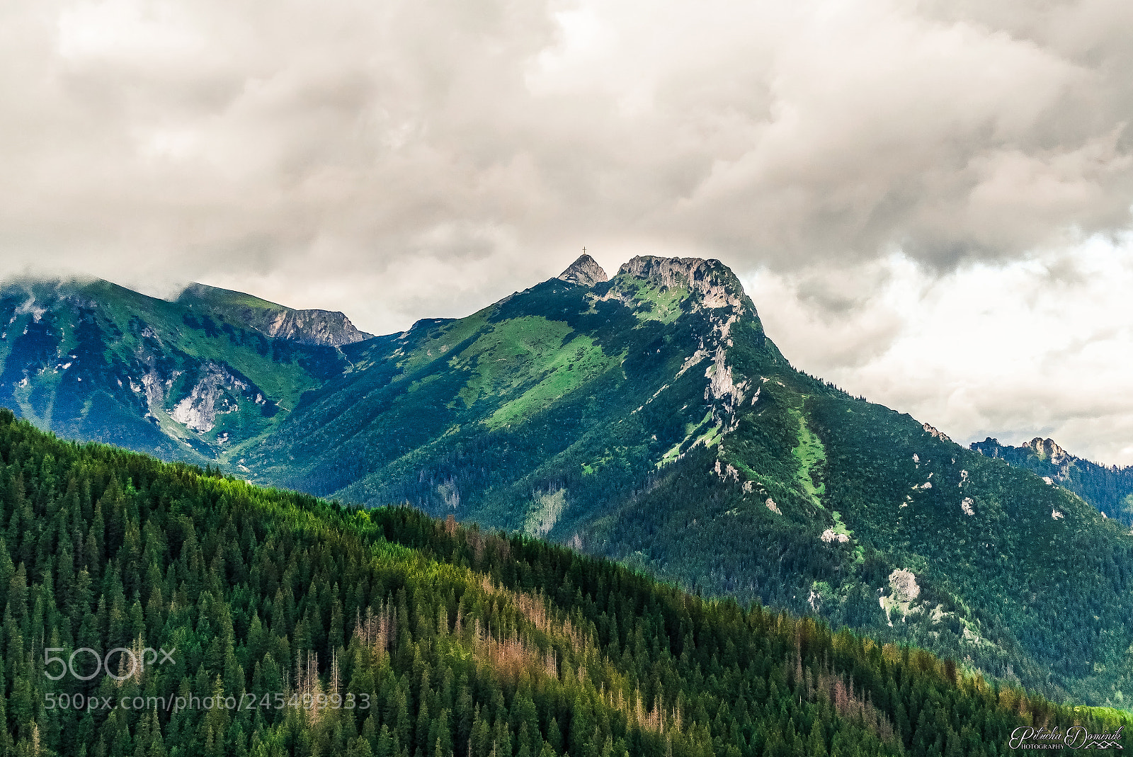 Sony Cyber-shot DSC-HX300 sample photo. Giewont peak tatra mountains photography