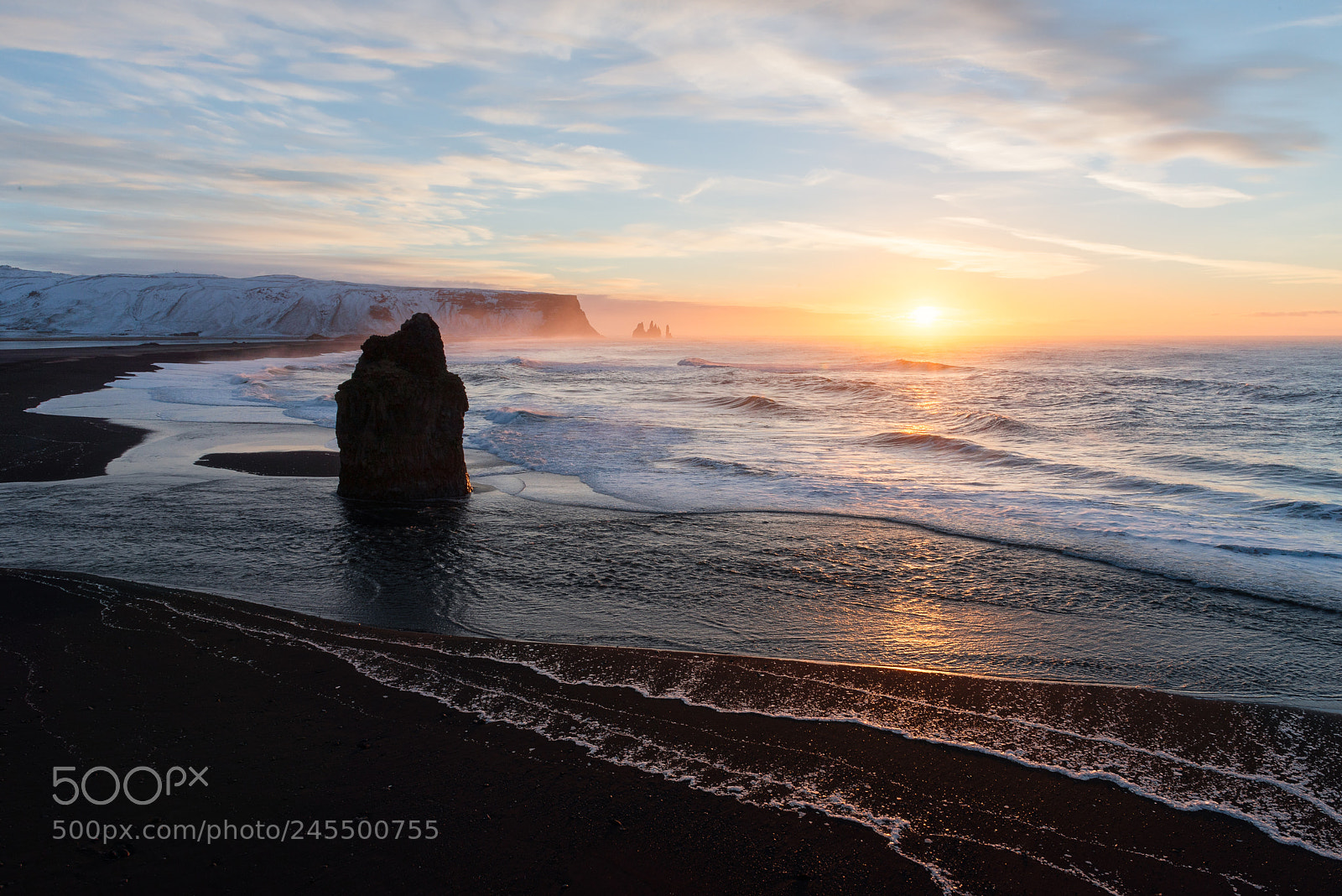 Nikon D610 sample photo. Reynisfjara sunrise photography