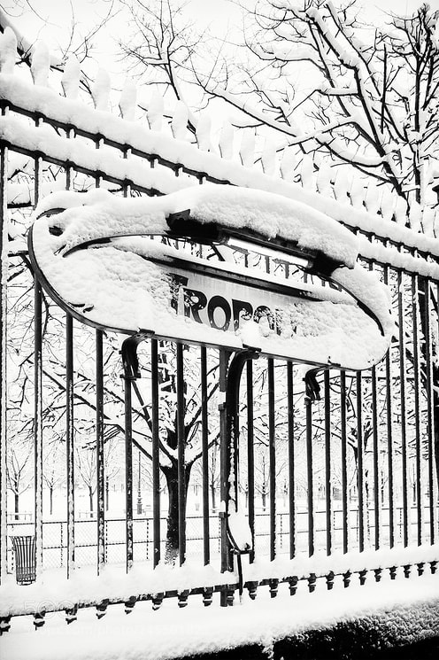 Fujifilm X-Pro1 sample photo. Guimard sous la neige photography