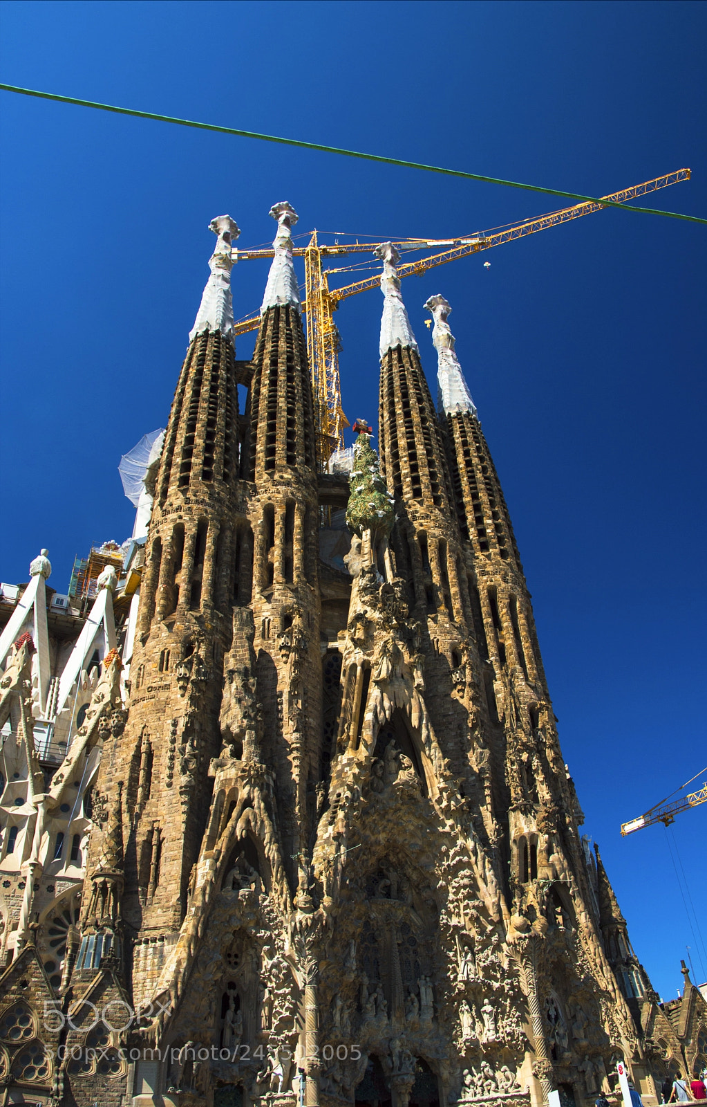 Nikon D3200 sample photo. Sagrada familia photography