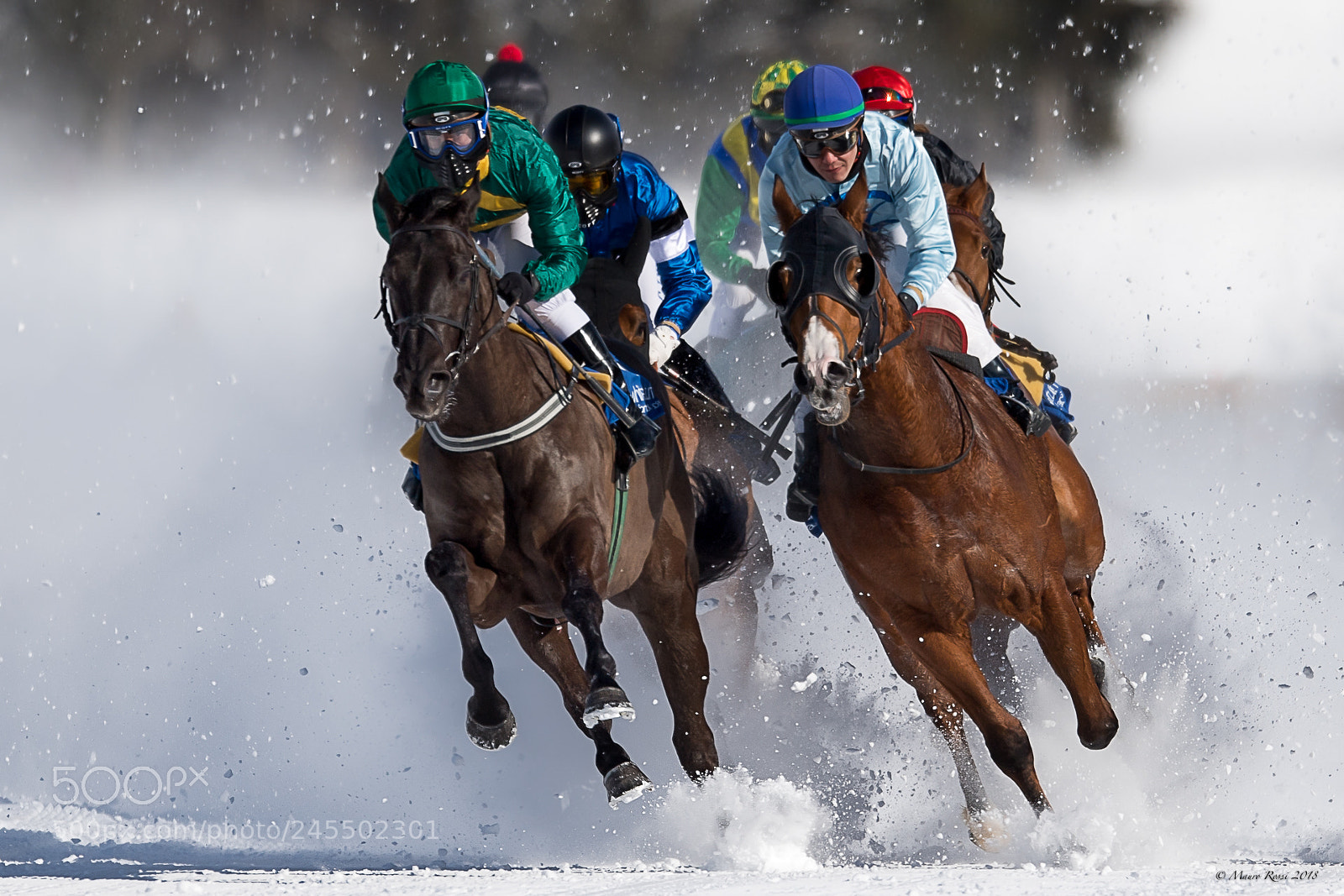 Nikon D5 sample photo. White turf 2018 photography