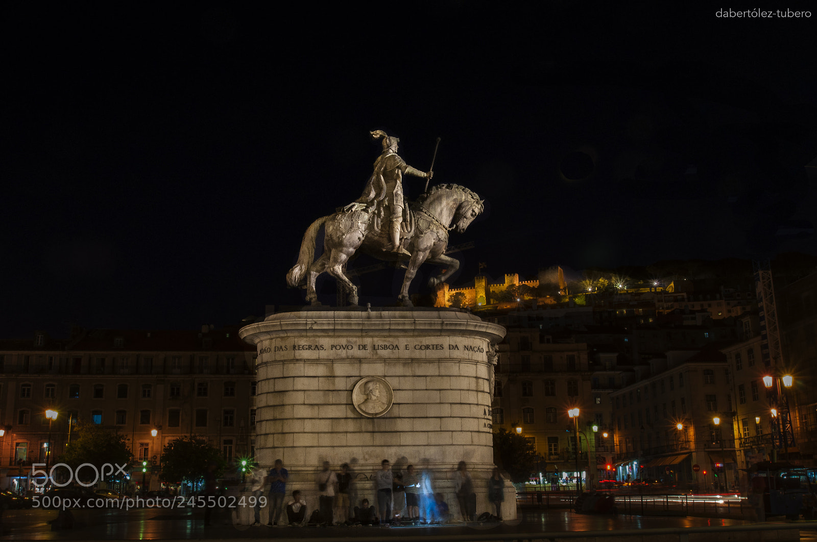 Nikon D90 sample photo. A caballo por lisboa photography