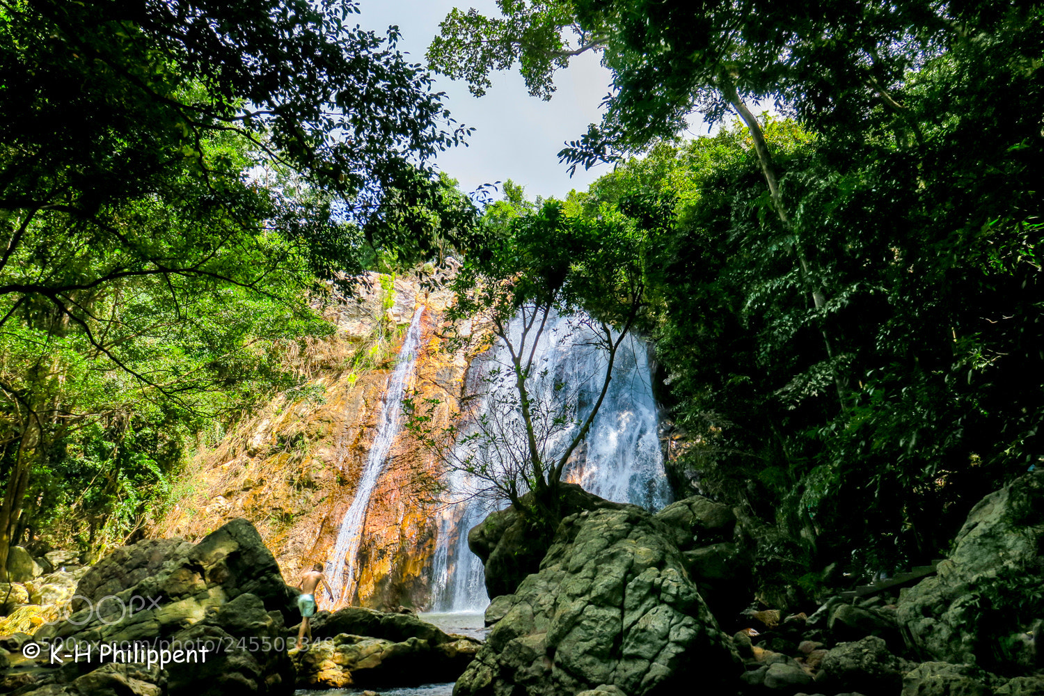 Canon PowerShot G3 X sample photo. The na muang waterfall photography