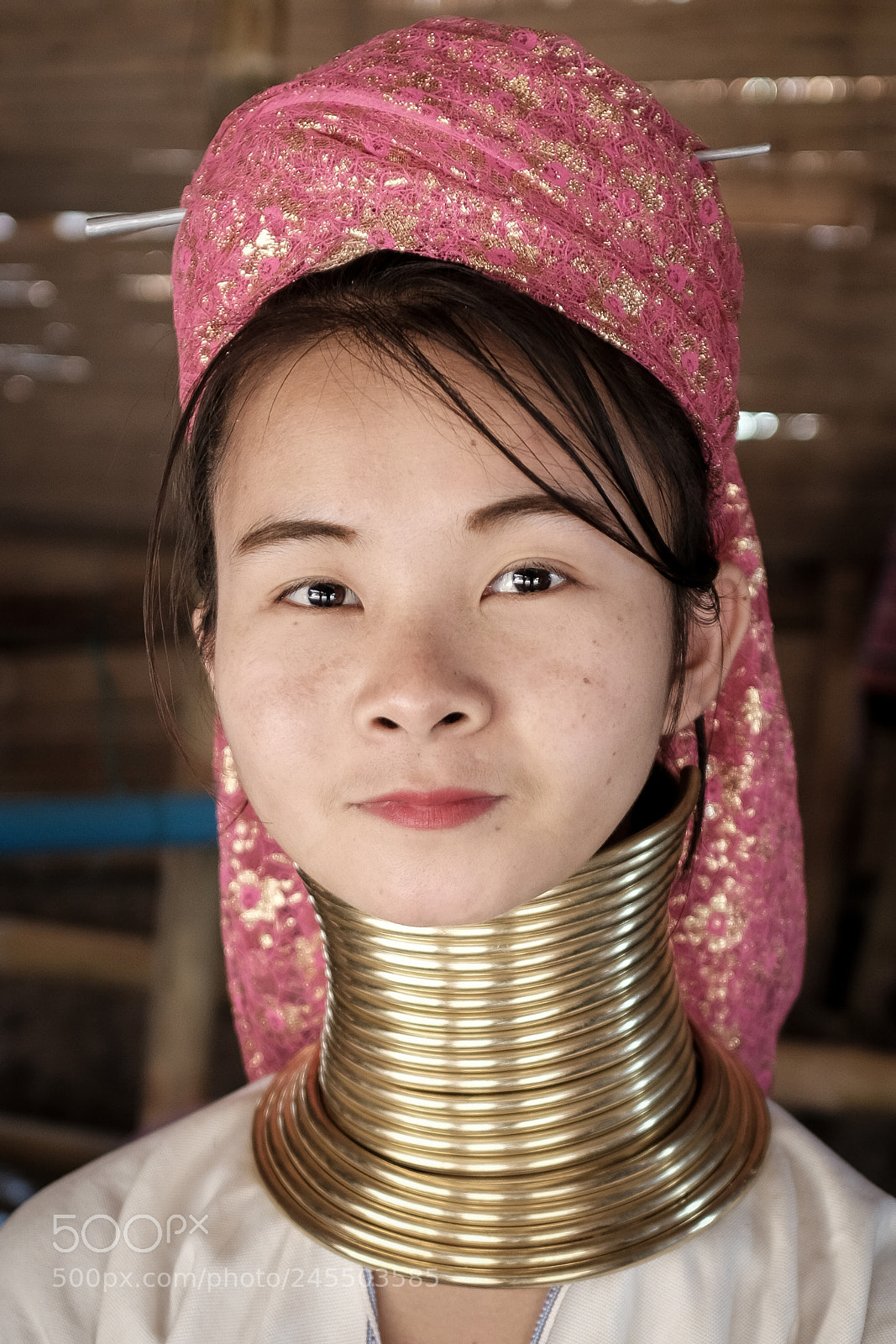 Fujifilm X100F sample photo. Long neck girl photography