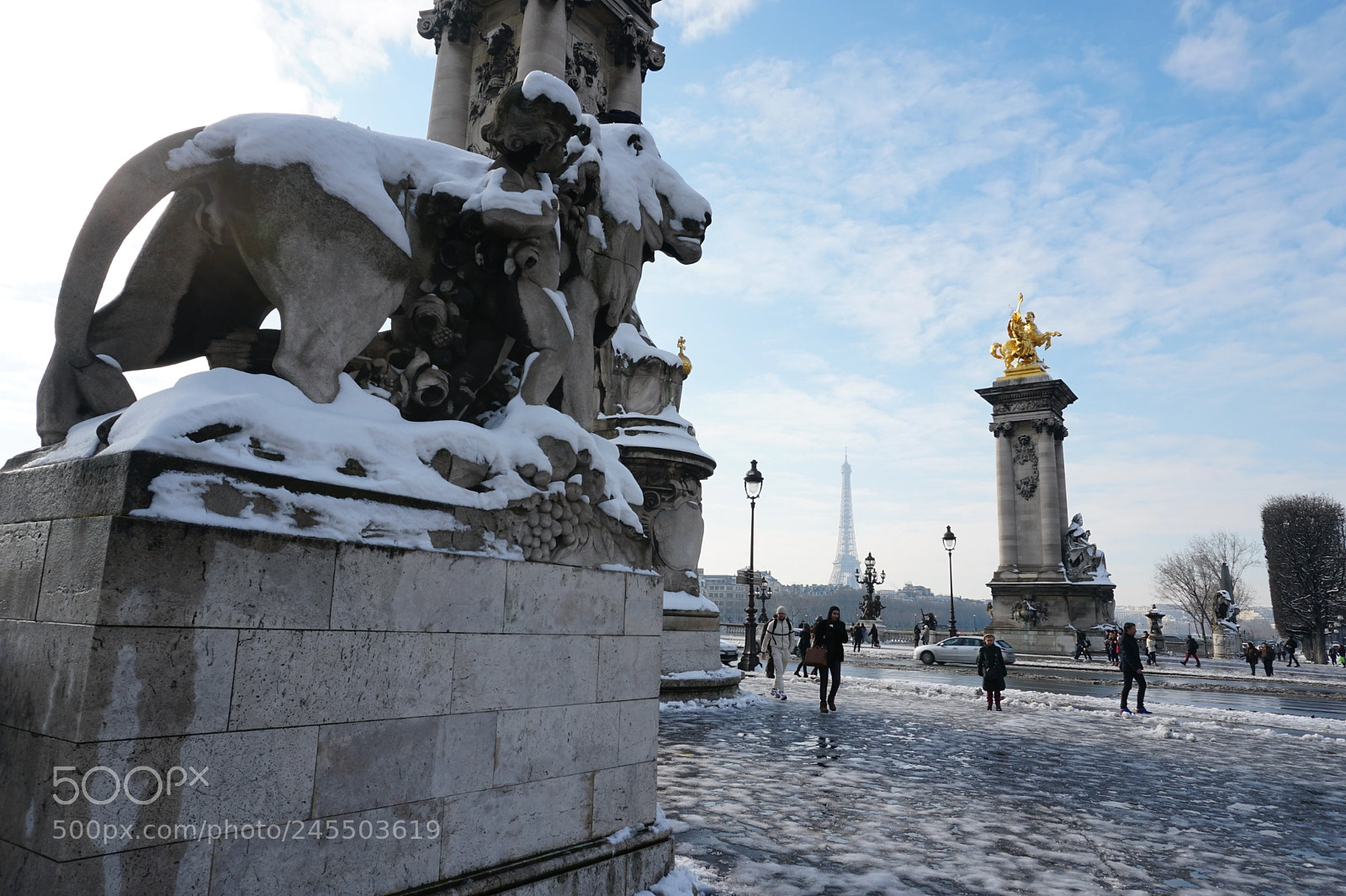 Sony a6300 sample photo. Paris in winter photography