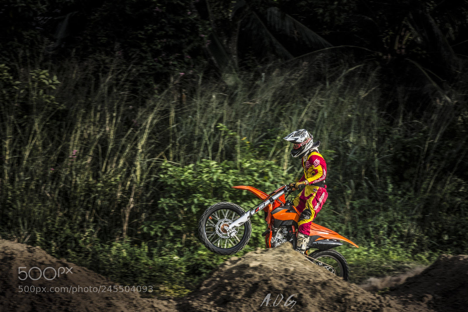Nikon D7100 sample photo. Ktm sx 250 rider photography