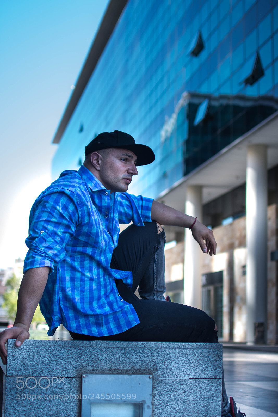 Nikon D7200 sample photo. Blue day, blue shirt! photography