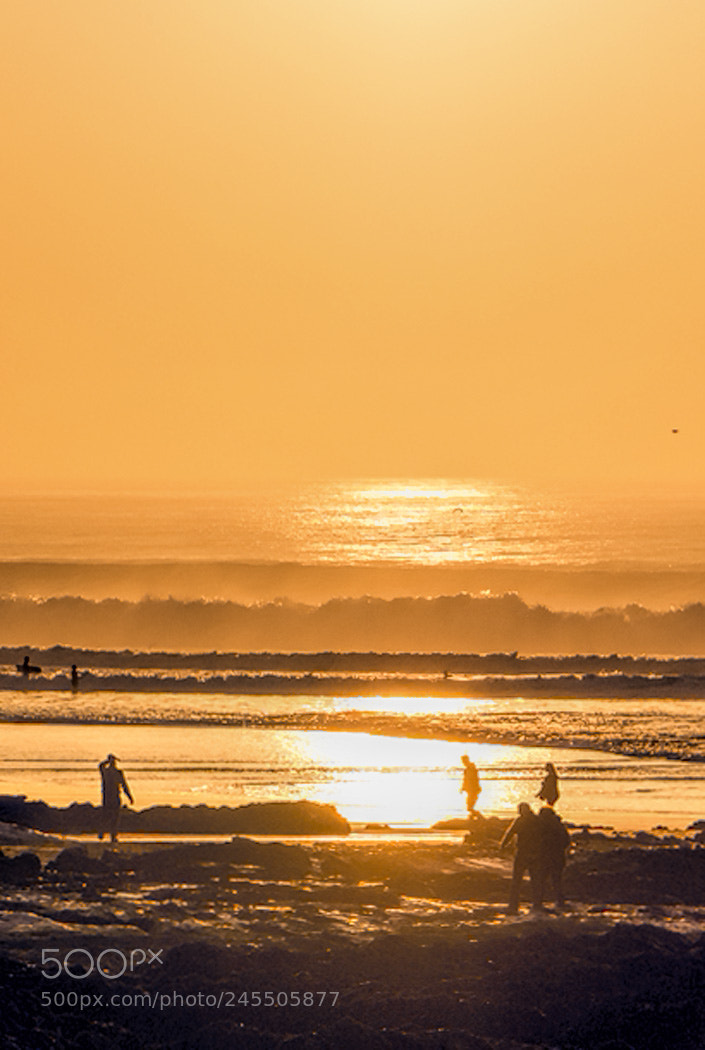 Nikon D7100 sample photo. Bude sunset photography