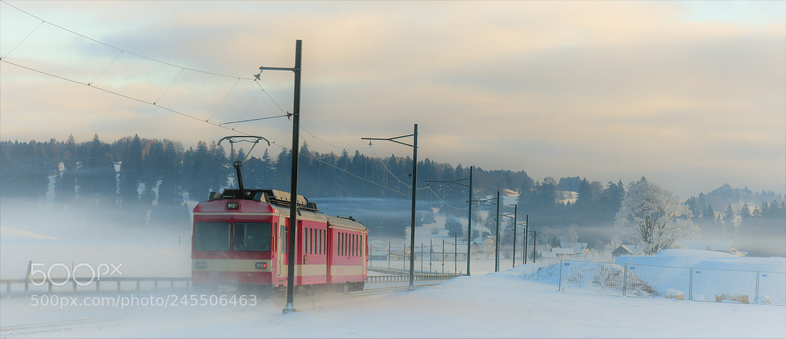 Nikon D500 sample photo. Petit train rouge photography