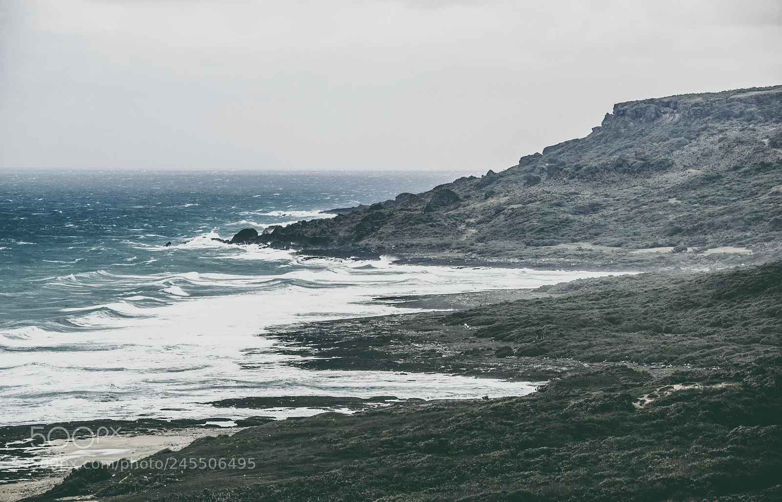 Nikon D610 sample photo. Wave and rock photography