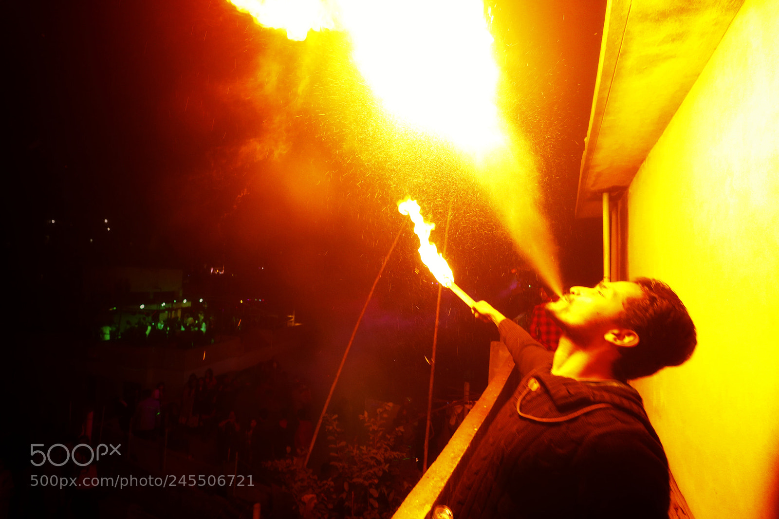 Canon EOS 750D (EOS Rebel T6i / EOS Kiss X8i) sample photo. Firebreathing photography