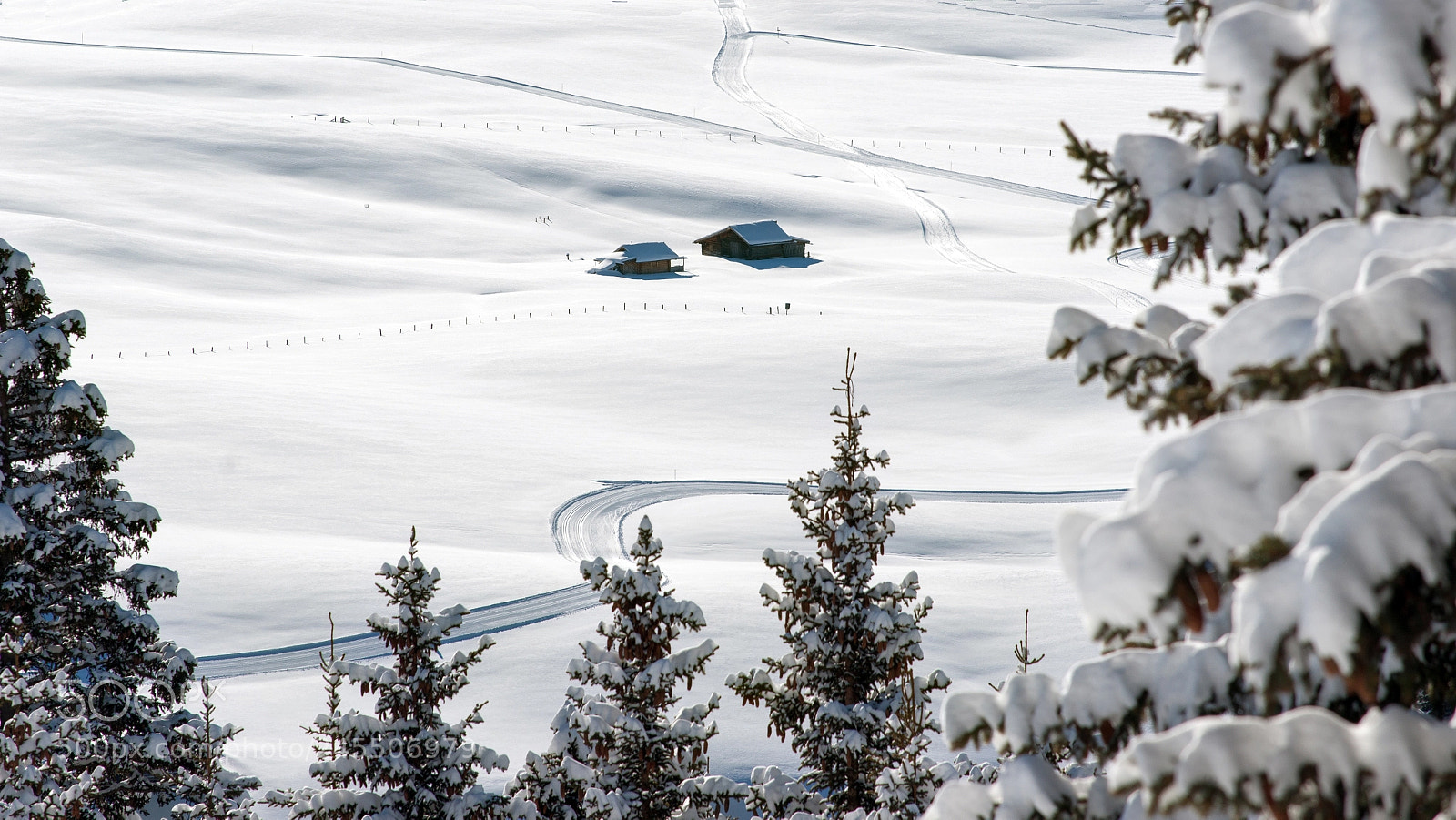 Sony Alpha DSLR-A900 sample photo. Snowfields on seiser alm photography
